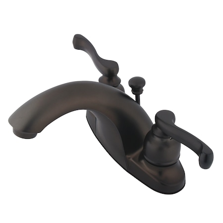 4 Centerset Bathroom Faucet, Oil Rubbed Bronze